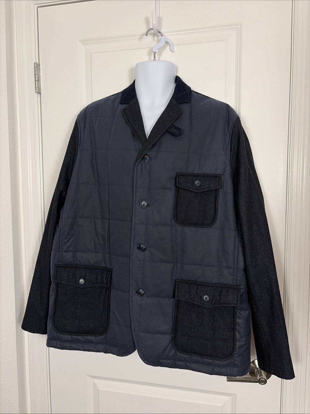 Lands End X Halley Stevenson Men’s Waxed Cotton Chore Coat Xl